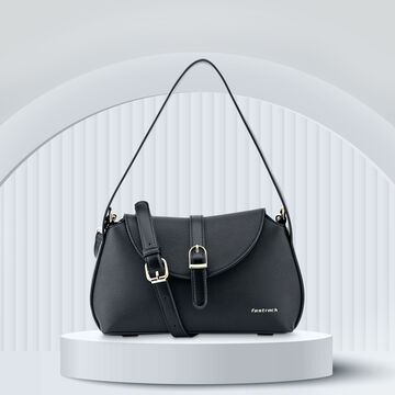 Fastrack Colour Pop Shoulder Bag in Black