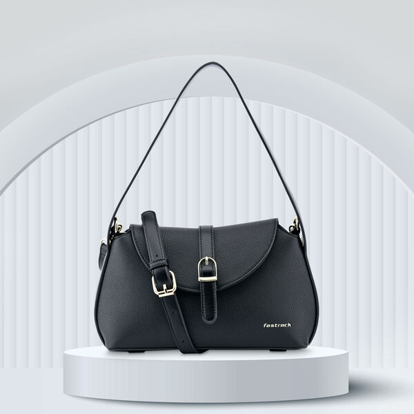 Fastrack Colour Pop Shoulder Bag in Black - image number 0