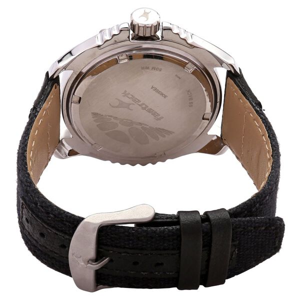 Fastrack Quartz Analog Grey Dial Leather Strap Watch for Guys - image number 2