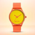 Fastrack Topicals Quartz Analog Yellow Dial Silicone Strap Unisex Watch - image number 1
