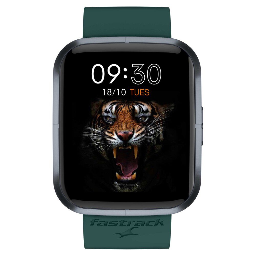 Buy Online Fastrack Smartwatch Reflex Zingg with 4.29 CM UltraVU Display Multiple Menu Styles With E Card Storage 38081pp03 p Fastrack