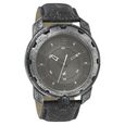 Fastrack Quartz Analog Black Dial Leather Strap Watch for Guys - image number 0