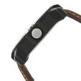 Fastrack Quartz Analog Silver Dial Leather Strap Watch for Guys - image number 2