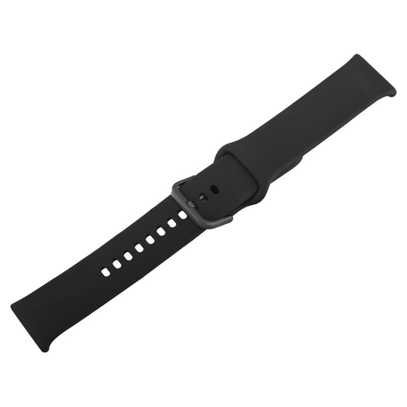 Fastrack 24 mm Black Silicone Strap for Guys - image number 3