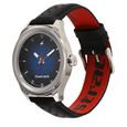 Fastrack Sunburn Quartz Analog Blue Dial Leather Strap Watch for Guys - image number 2