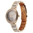 Fastrack Oceanyx - Ceramic Quartz Analog Grey Dial Two Toned Strap Watch For Girls - image number 2