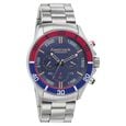 Fastrack Hitlist Quartz Chronograph Blue Dial Stainless Steel Strap Watch for Guys - image number 0