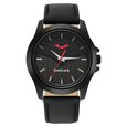 Fastrack Batman Quartz Analog Black Dial Leather Strap Watch for Guys - image number 2