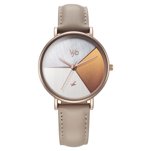 Fastrack Vyb Muse Quartz Analog Multicoloured Dial Leather Strap Watch for Girls - image number 1