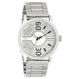 Fastrack Road Trip Quartz Analog White Dial Stainless Steel Strap Watch for Guys - image number 1