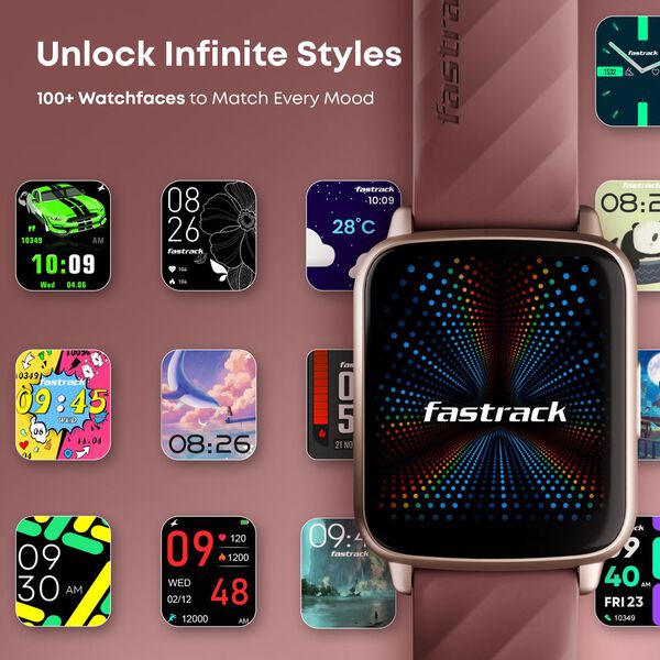 Fastrack Jupiter S1 Smartwatch comes with 4.64 cm TFT Display with 240*284 Pixel Resolution, AI Voice Assistant, IP68 - image number 4