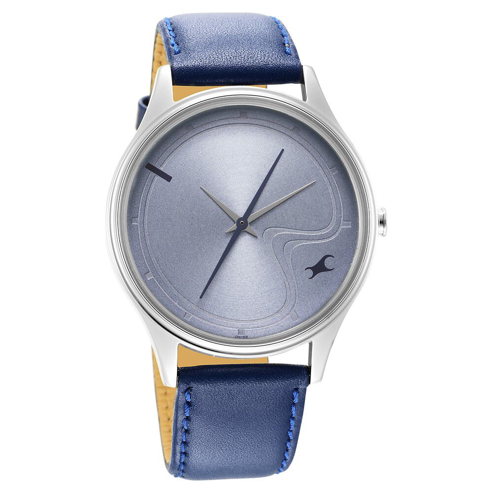 Fastrack watch blue strap best sale