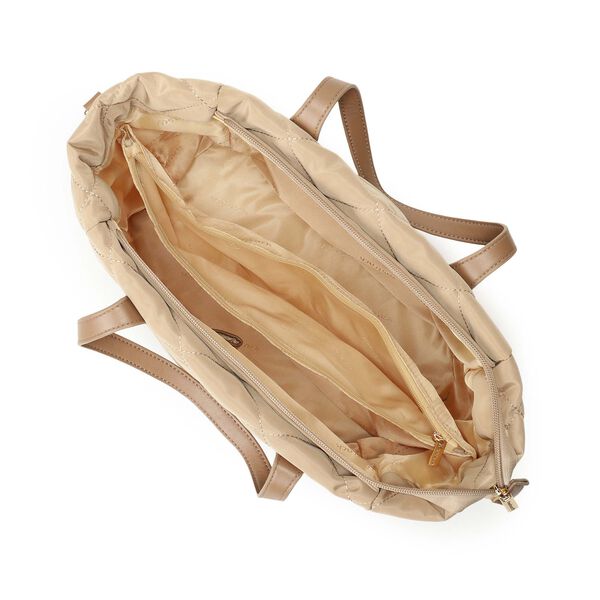 Gridline beige tote - image number 4