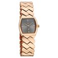 Vyb Showstopper By Fastrack Quartz Analog Grey Dial Rose Gold Metal Strap Watch For Girls - image number 1
