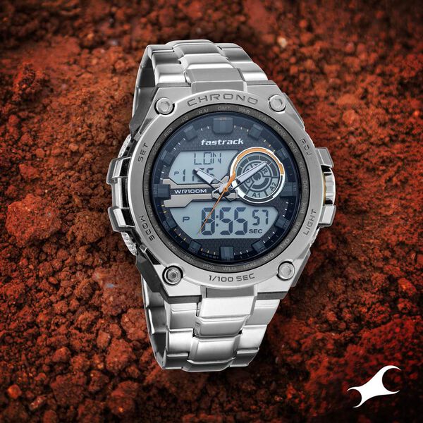 Fastrack Mean Machines Guys Ana Digi Watch - image number 0