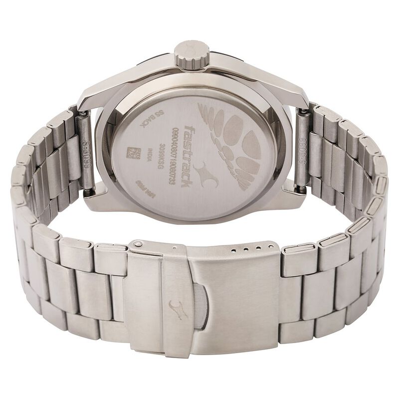 Fastrack Watch Nk3099sm04 Fastrack Economy 2013 Analog Black Dial