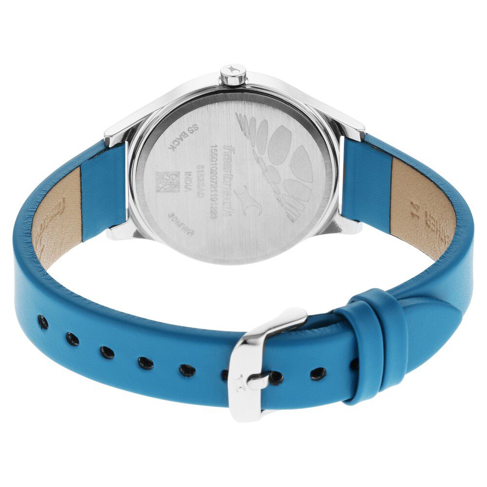 Fastrack blue belt watches discount