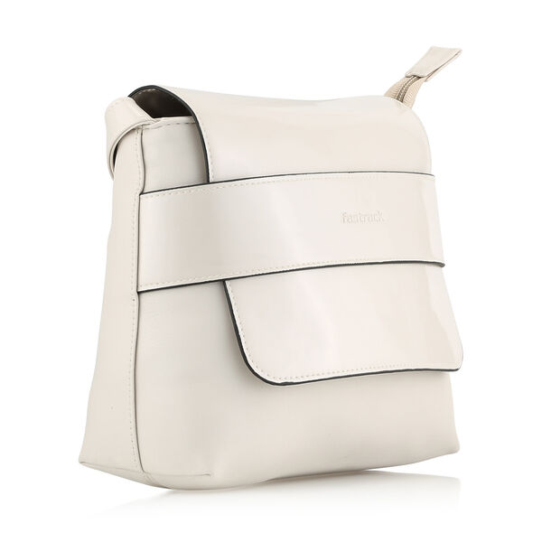 Fastrack Casual Sling Bag with Adjustable Sling in Grey - image number 2