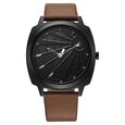 Fastrack Groove Quartz Analog Black Dial Guys Stainless Steel Watch