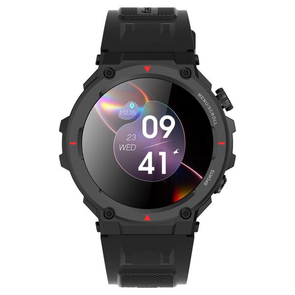 Fastrack Xtreme Pro with 3.6 cm AMOLED Display, Rugged Design, SingleSync BT Calling, Functional Crown with Black Strap - image number 0