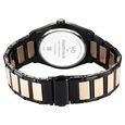 Fastrack Vyb Nimbus Quartz Analog Black Dial Two Toned Color Metal Strap Watch For Guys - image number 5