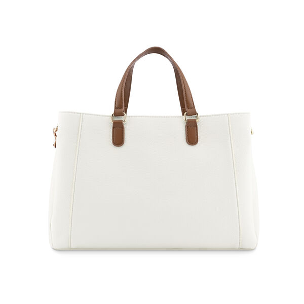 Fastrack Casual 14" Laptop Tote in White and  Tan - image number 4