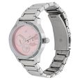 Fastrack Quartz Multifunction Pink Dial Stainless Steel Strap Watch for Girls - image number 1