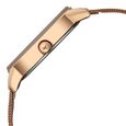 Fastrack Style Up Quartz Analog Brown Dial Rose Gold Colour Stainless Steel Strap Watch For Girls - image number 3