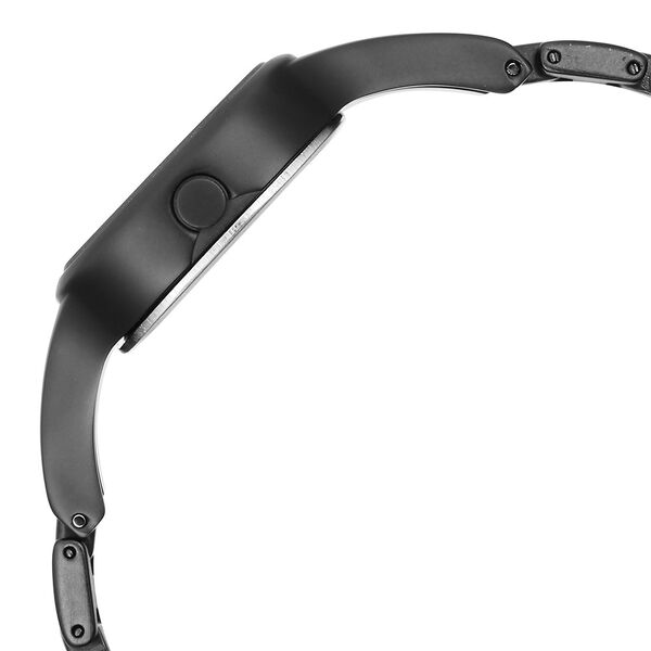 Fastrack Pulse Quartz Analog Mother Of Pearl Dial Black Metal Strap Watch For Girls - image number 3