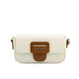 Fastrack Casual Sling Bag with Buckle Detail in White - image number 2