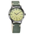Fastrack Tripster Quartz Analog Green Dial Leather Strap Watch for Guys - image number 0