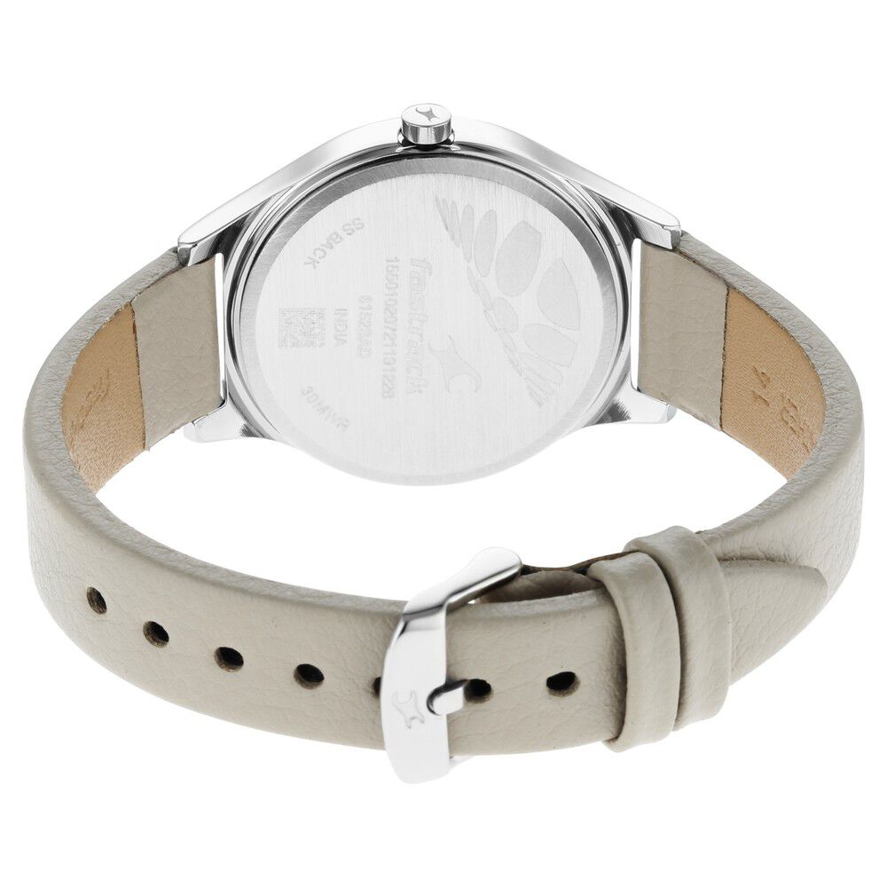Fastrack white sale belt watch