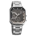 Fastrack Groove Multifunction Anthracite Dial Metal Strap Guy's Watch with Lume indices - image number 1