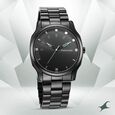 Fastrack Stunners Quartz Analog Black Dial Stainless Steel Strap Watch for Guys - image number 0