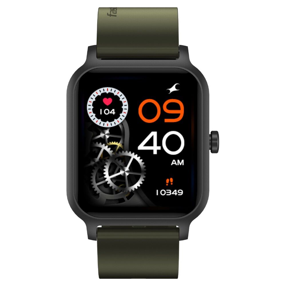 Fastrack Reflex Charge Olive Sleek UltraVU Display Sleep