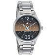 Fastrack Space Rover Quartz Analog Blue Dial Leather Strap Watch for Guys
