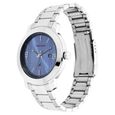 Fastrack Bare Basics Quartz Analog with Date Blue Dial Stainless Steel Strap Watch for Guys - image number 3