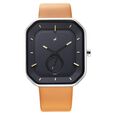 Fastrack After Dark Blue Dial Leather Strap Watch for Guys - image number 2