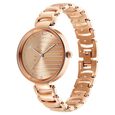 Fastrack Style Up Quartz Analog Champagne Dial Metal Strap Watch for Girls - image number 3
