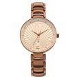 Fastrack Ruffles Quartz Analog with Date Beige Dial Stainless Steel Strap Watch for Girls - image number 1