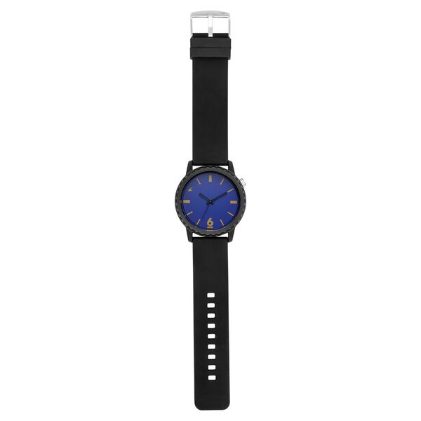 Fastrack Quartz Analog Blue Dial Silicone Strap Watch for Unisex - image number 5