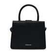 Fastrack Solid Structured Satachel  in Black - image number 4