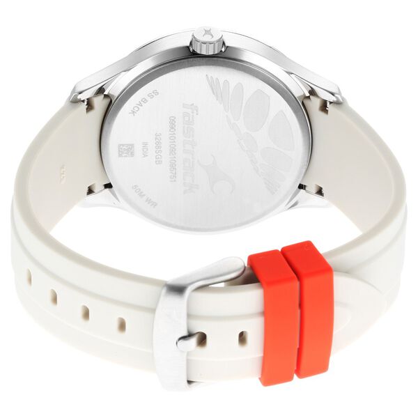Fastrack Urban Bounce Quartz Analog with date Black Dial Silicone Strap Watch for Guys - image number 5