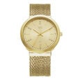 Fastrack Vyb Flare Quartz Analog Rose Gold Dial Metal Strap Watch for Girls