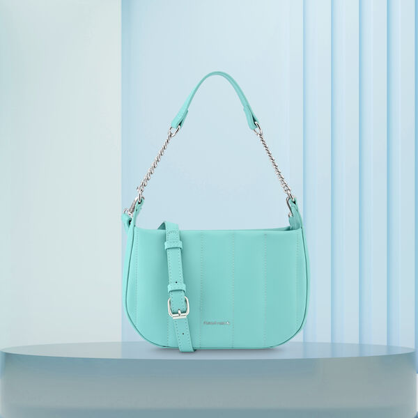 Fastrack Quilt Crush Shoulder Bag in Blue - image number 0