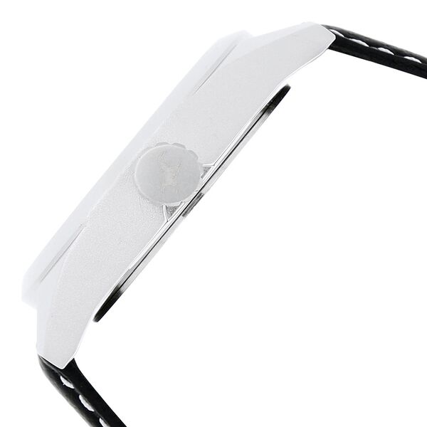 Fastrack Quartz Analog White Dial Leather Strap Watch for Guys - image number 2