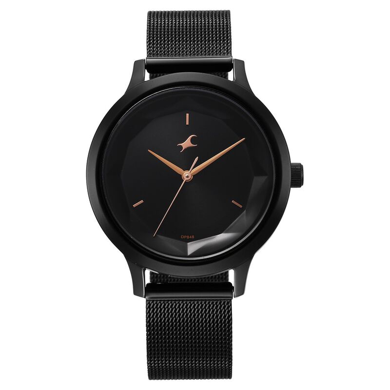 Wrist Watch Fastrack Black Metal Watches For Womens Buy Online