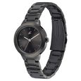 Fastrack Pulse Quartz Analog Black Dial Stainless Steel Strap Watch for Girls - image number 2