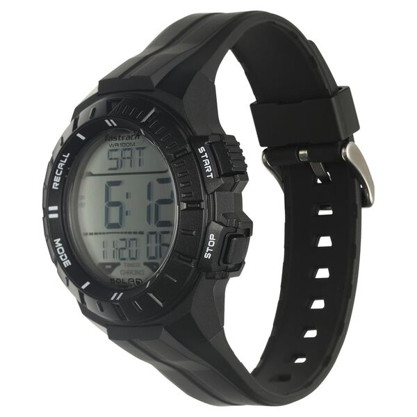 Fastrack Streetwear Digital Dial PU Strap Watch for Guys - image number 4
