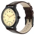 Fastrack Road Trip Quartz Analog Yellow Dial Leather Strap Watch for Girls - image number 2